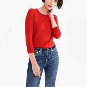 J. Crew • Red Tippi Merino Wool Sweater